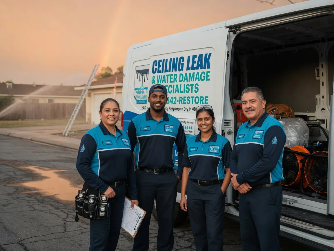 Ceiling Leak Cleanup company in Gardendale, TX
