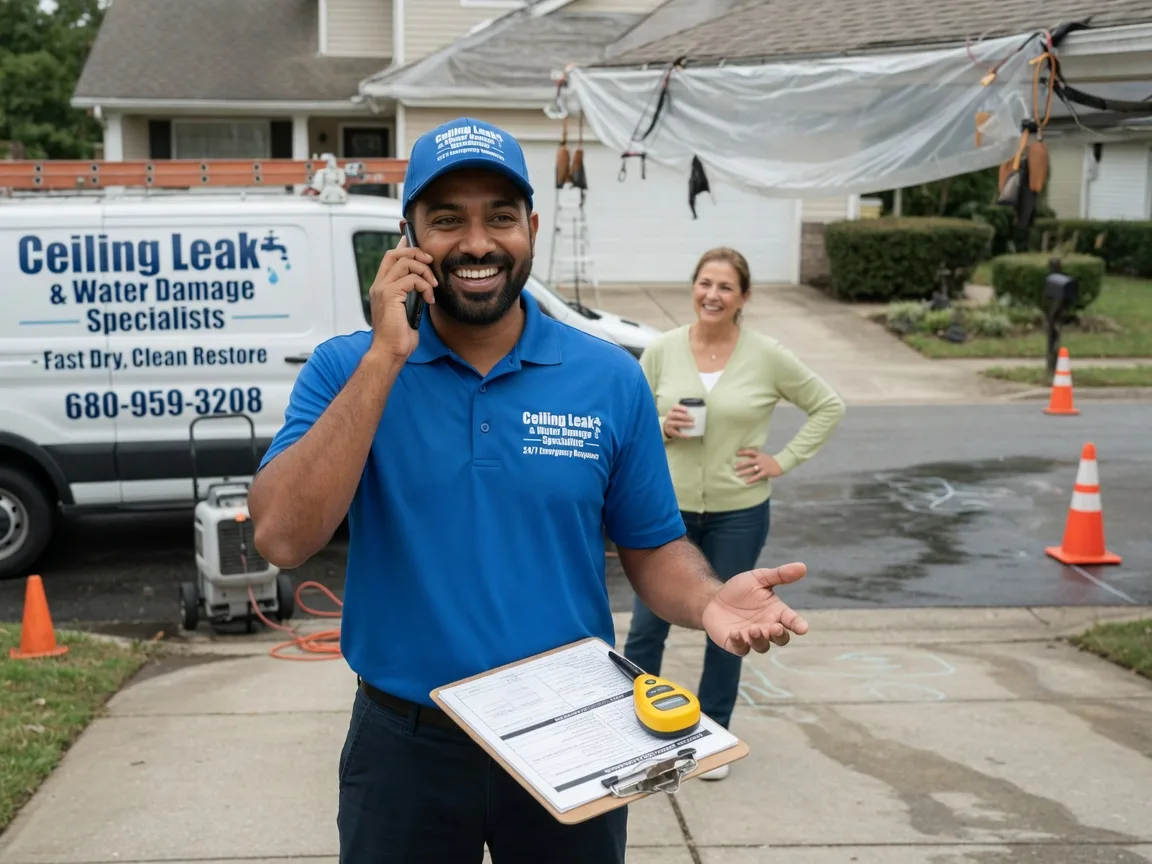 Ceiling Leak Cleanup Gardendale, TX FAQs